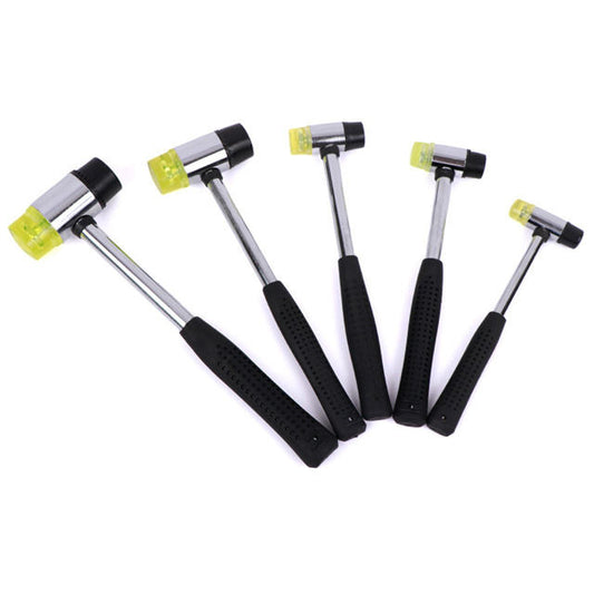 Dual-Head Rubber Mallet with Comfort Grip