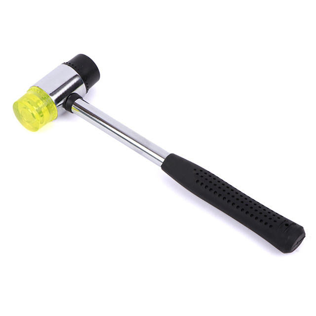 Dual-Head Rubber Mallet with Comfort Grip