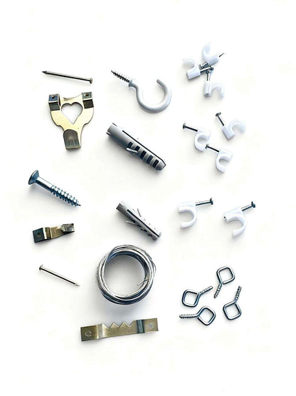 Household Hook & Fastener Set