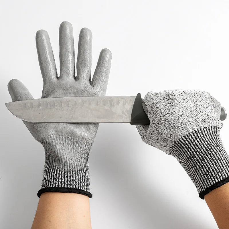 Reinforced Cut-Resistant Work Gloves
