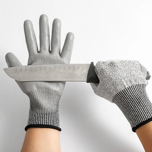 Reinforced Cut-Resistant Work Gloves